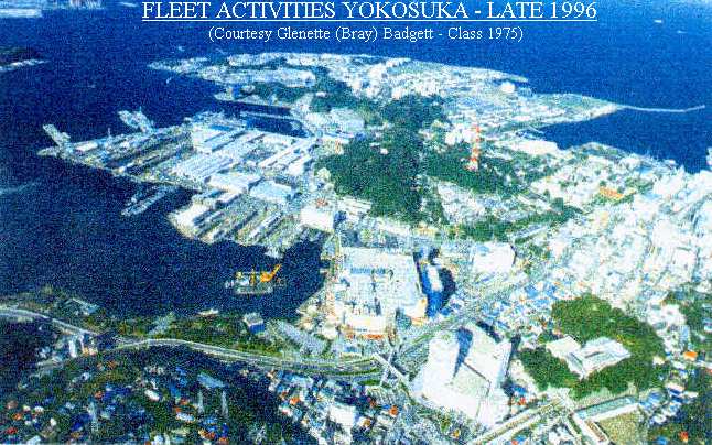 Navy Base Yokosuka Japan Map